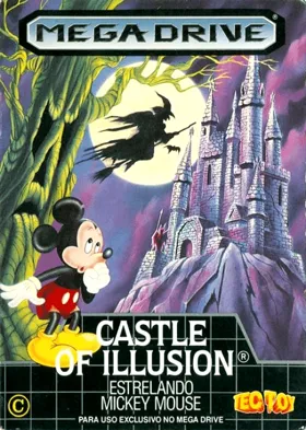 Castle of Illusion - Fushigi no Oshiro Daibouken (Japan) box cover front